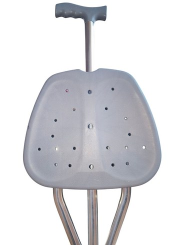 Pastel Mavi Katlanabilir Yüksek Sandalye - Görsel 3