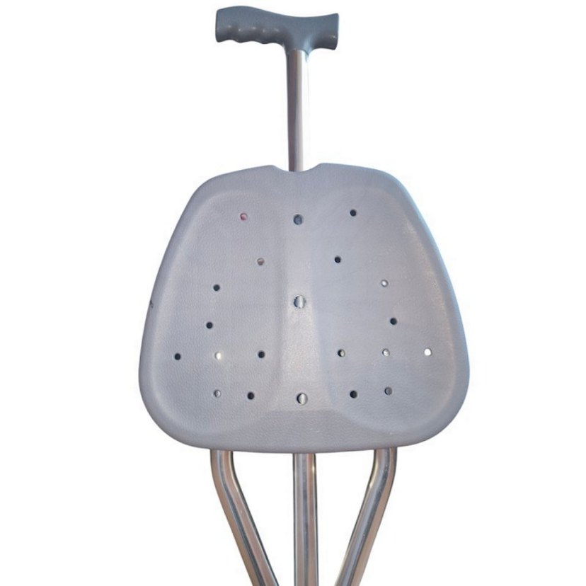 Pastel Mavi Katlanabilir Yüksek Sandalye - Görsel 3