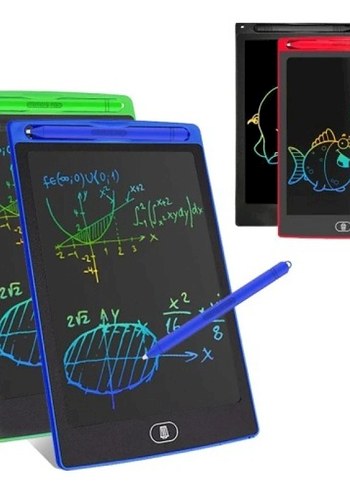 Çocuklar İçin Eğitici Renkli Çizim Tableti 10 İnç - Görsel 2