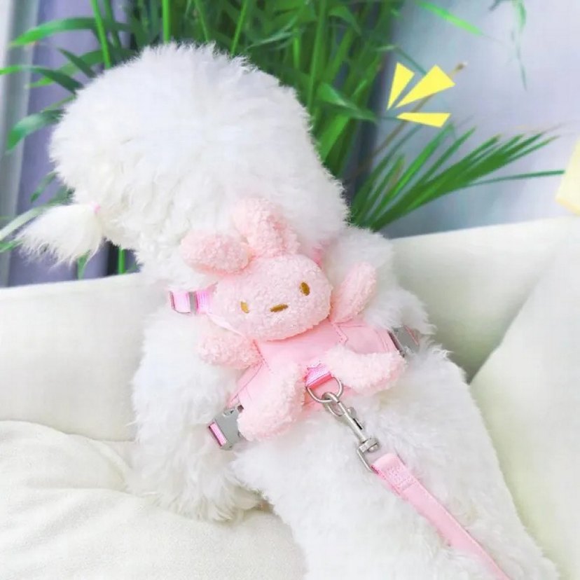 Peluş Ayıcıklı Göğüs Gezdirme Tasması Seti - Görsel 5