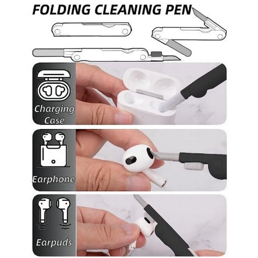 Pembe Klavye Temizleme Seti - Görsel 3