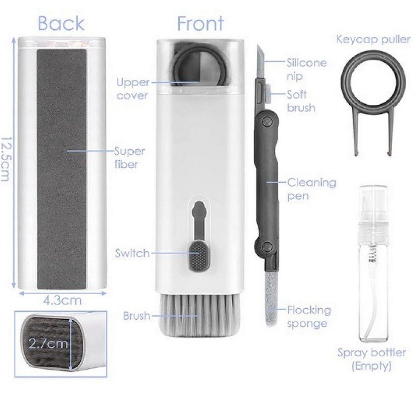 Pembe Klavye Temizleme Seti - Görsel 2