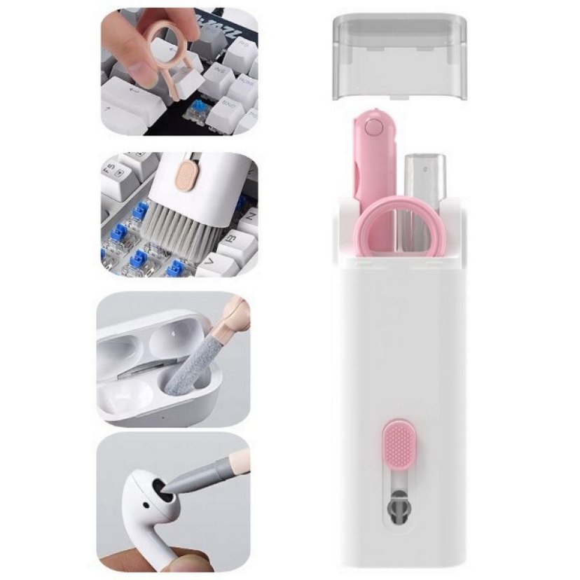 Pembe Klavye Temizleme Seti - Görsel 4