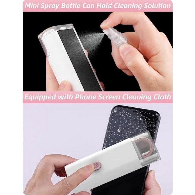 Pembe Klavye Temizleme Seti - Görsel 5