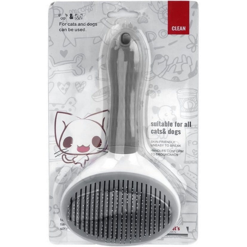 Tüy Toplayıcı Kendi Kendini Temizleyen Evcil Hayvan Tarağı - Görsel 5