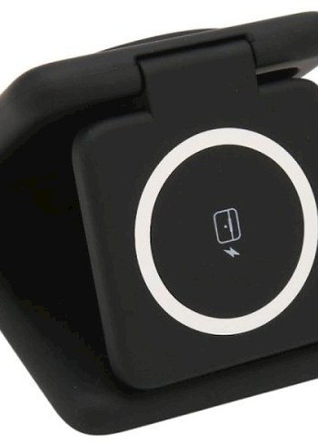 Katlanabilir Kablosuz Telefon ve Saat Şarj Cihazı - Görsel 2