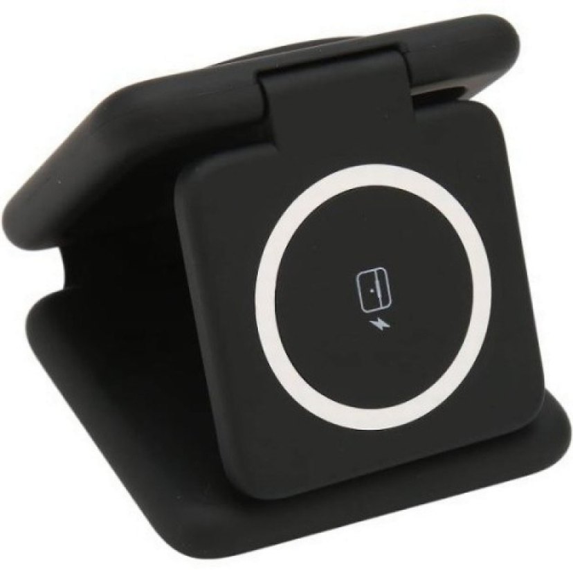 Katlanabilir Kablosuz Telefon ve Saat Şarj Cihazı - Görsel 2