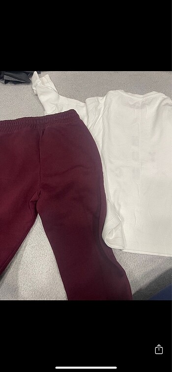 8 Yaş Beden bordo Renk B&g eşofman kombin