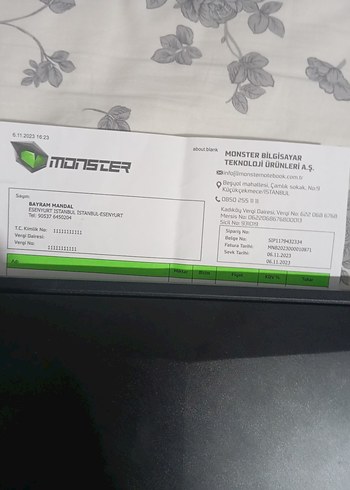 Beden Renk Mavi ışıklı klavyeli dizüstü bilgisayar