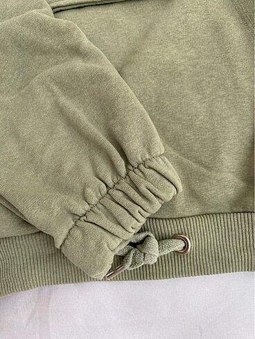 m Beden yeşil Renk Koton Yeşil Sweatshirt