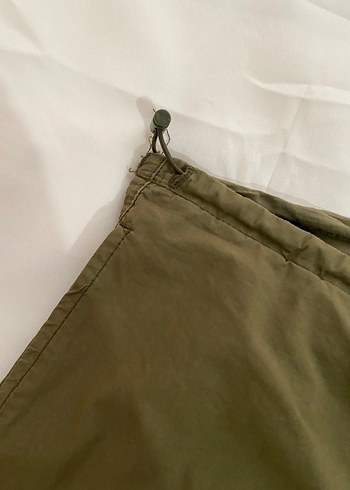 s Beden haki Renk Haki Pull & Bear Paraşüt Pantolon