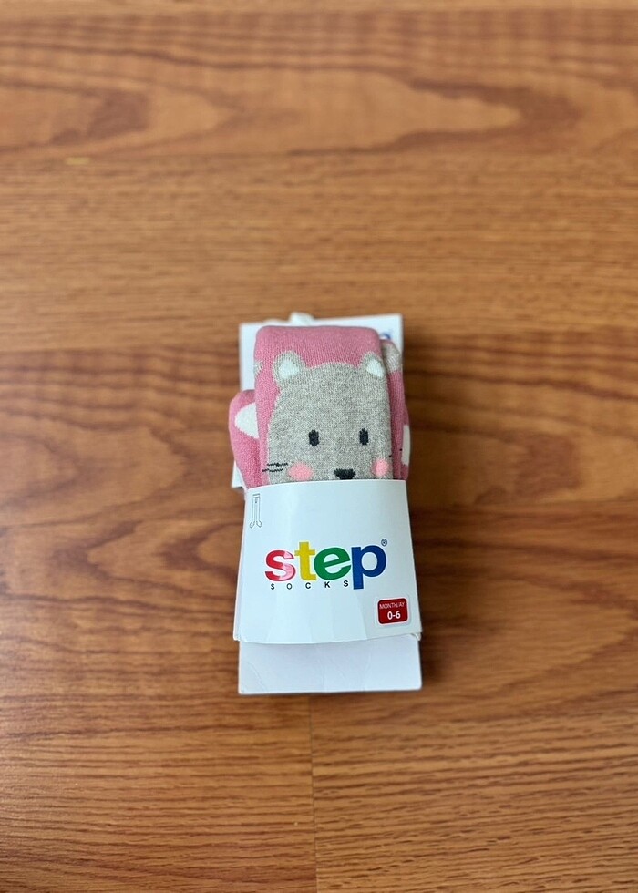 Kız bebek külotlu çorap yeni içi polar - Görsel 2