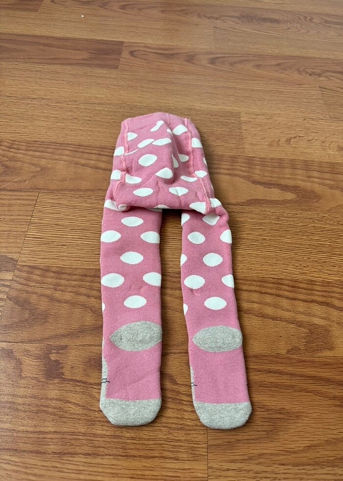 Kız bebek külotlu çorap yeni içi polar - Görsel 3