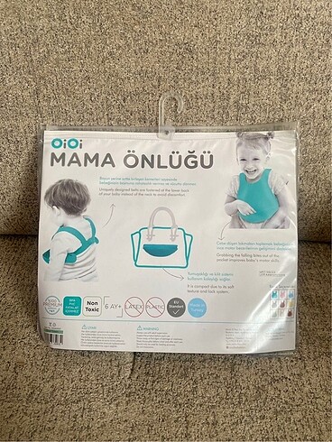 Oioi silikon mama önlüğü - Görsel 6