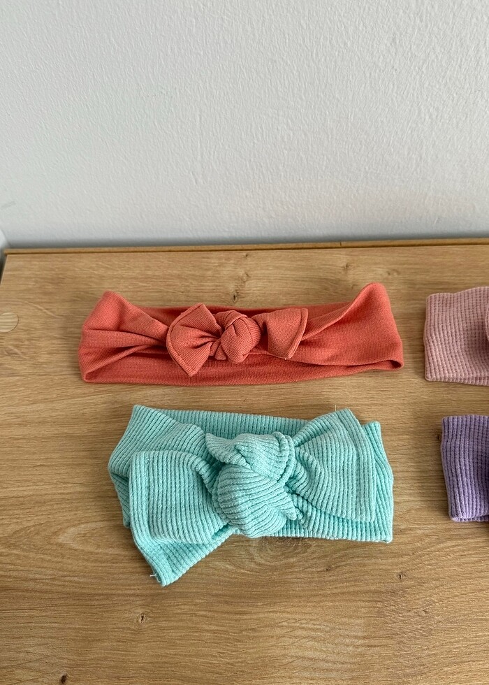Bebek bandana seti saç bandı - Görsel 2