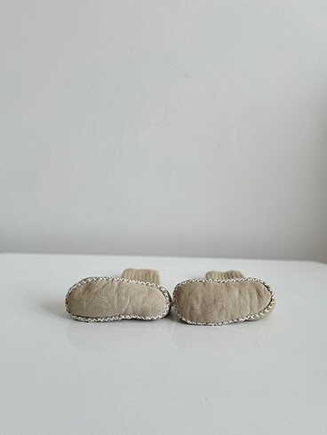 Organik deri bebek ayakkabısı patik - Görsel 6