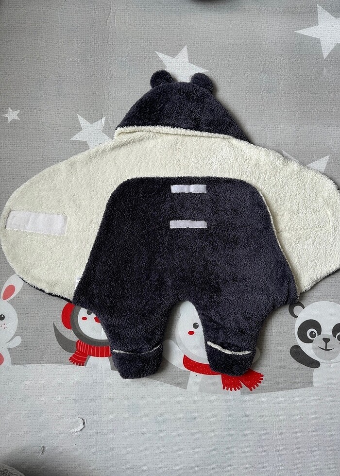 Owli marka dış kundak peluş battaniye - Görsel 3