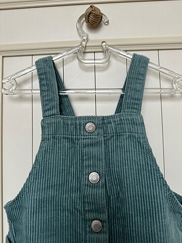 Zara denim kadife elbise - Görsel 5