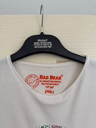 s Beden Bad bear marka erkek tişört