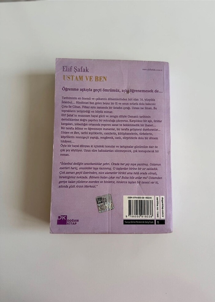 Ustam ve Ben - Elif Şafak kitabı - Görsel 2