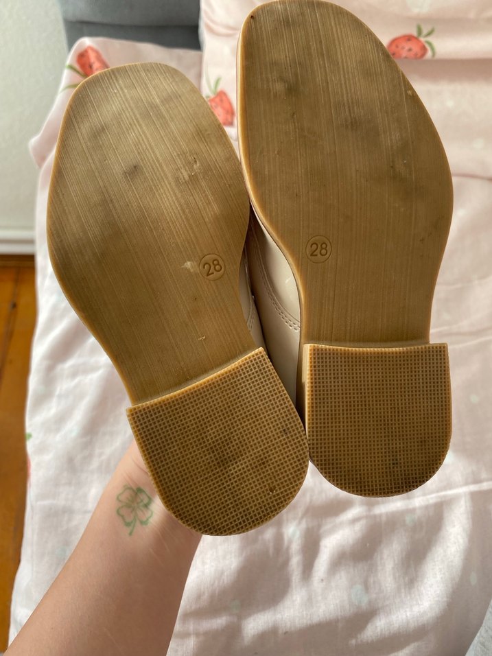 Erkek çocuk krem rengi rugan ayakkabı - Görsel 4