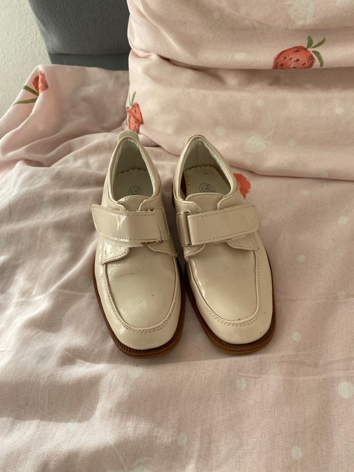 Erkek çocuk krem rengi rugan ayakkabı - Görsel 3