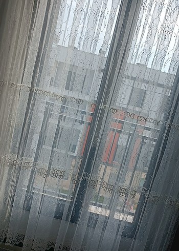 Beyaz Tül Perde - Görsel 3