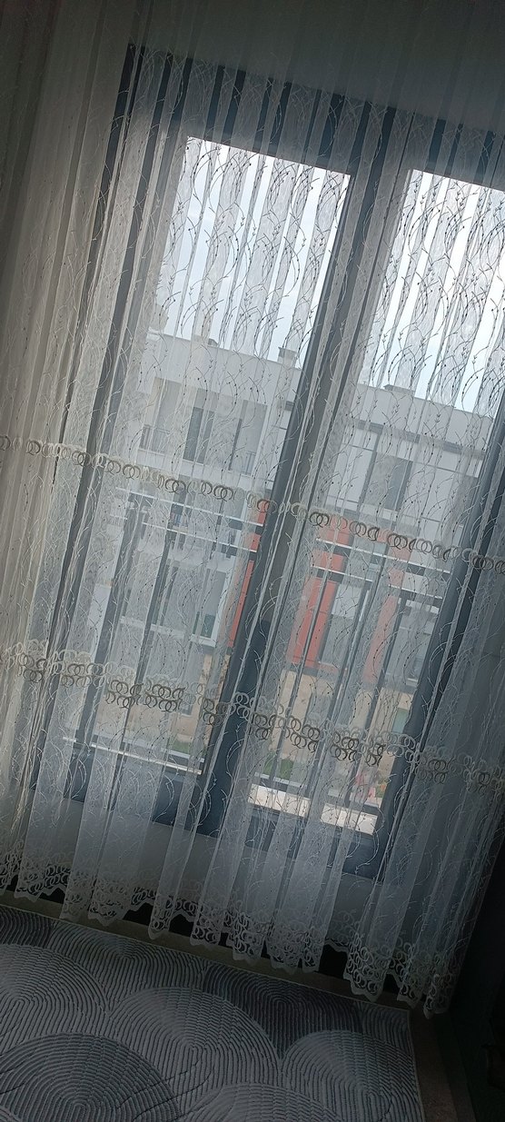 Beyaz Tül Perde - Görsel 3