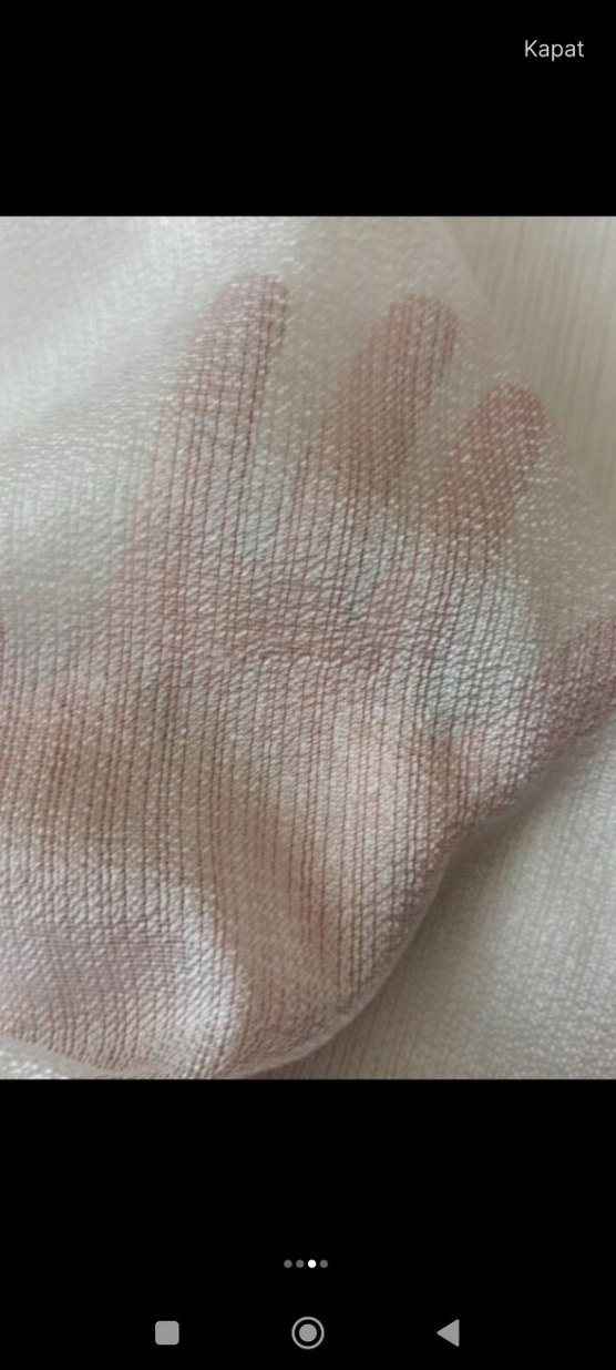 beyaz modern perde - Görsel 4