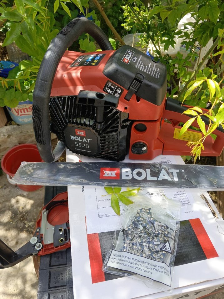 Bolat 5520 Benzinli Testere - Görsel 4