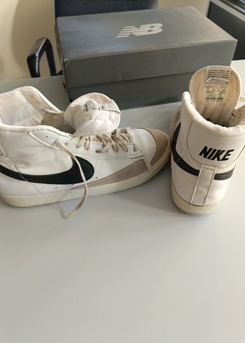 Beyaz Bağcıklı Spor Tarzı Erkek Sneakers - Görsel 4