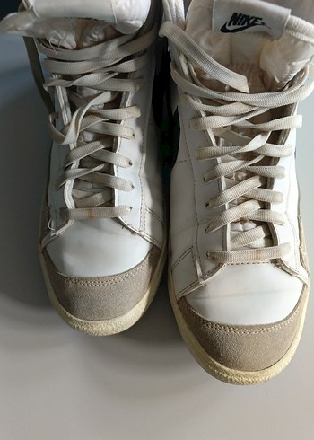 Beyaz Bağcıklı Spor Tarzı Erkek Sneakers - Görsel 7