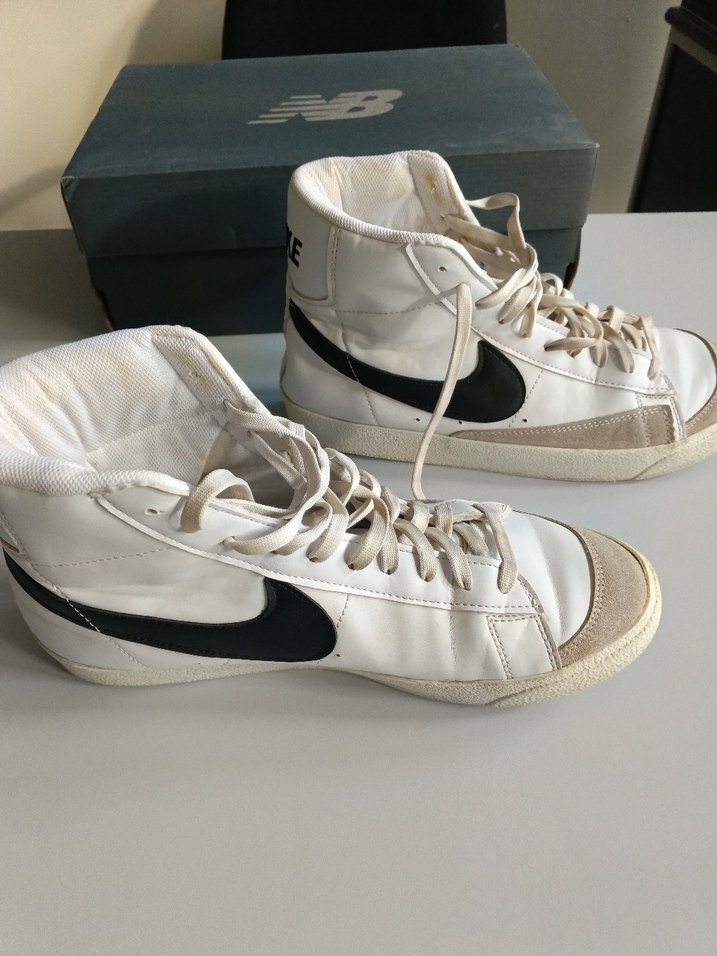 Beyaz Bağcıklı Spor Tarzı Erkek Sneakers - Görsel 2