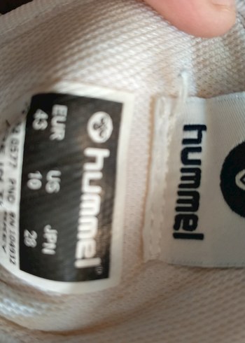 Hummel Beyaz Erkek Spor Ayakkabısı Siyah Çizgili - Görsel 3