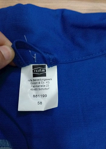 Almana malı Ağır hizmet iş parkasi - Görsel 8