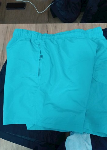 Erkek Lacivert ve Mavi Spor Şortlar - Görsel 7