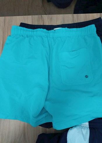 Erkek Lacivert ve Mavi Spor Şortlar - Görsel 8