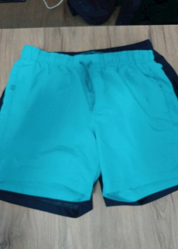 Erkek Lacivert ve Mavi Spor Şortlar - Görsel 4