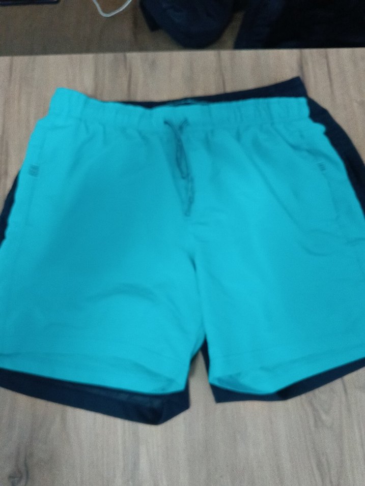 Erkek Lacivert ve Mavi Spor Şortlar - Görsel 4