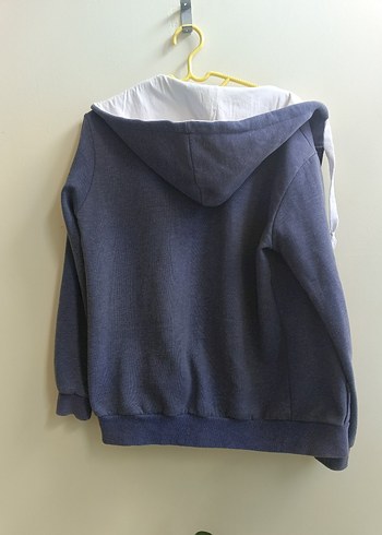 Diğer Gri Fermuarlı Erkek Sweatshirt Ceket