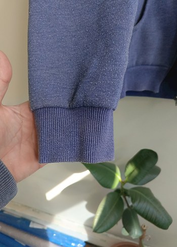 xl Beden Gri Fermuarlı Erkek Sweatshirt Ceket