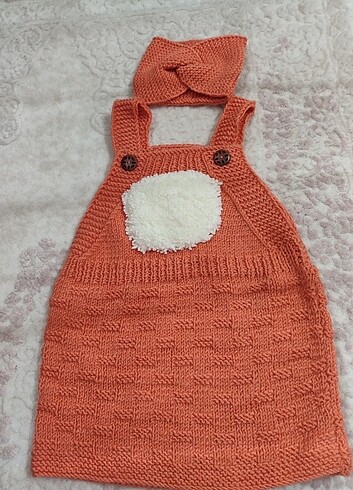 Slompet elbise bebek