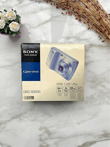 Sony fotoğraf makinesi dsc-s3000