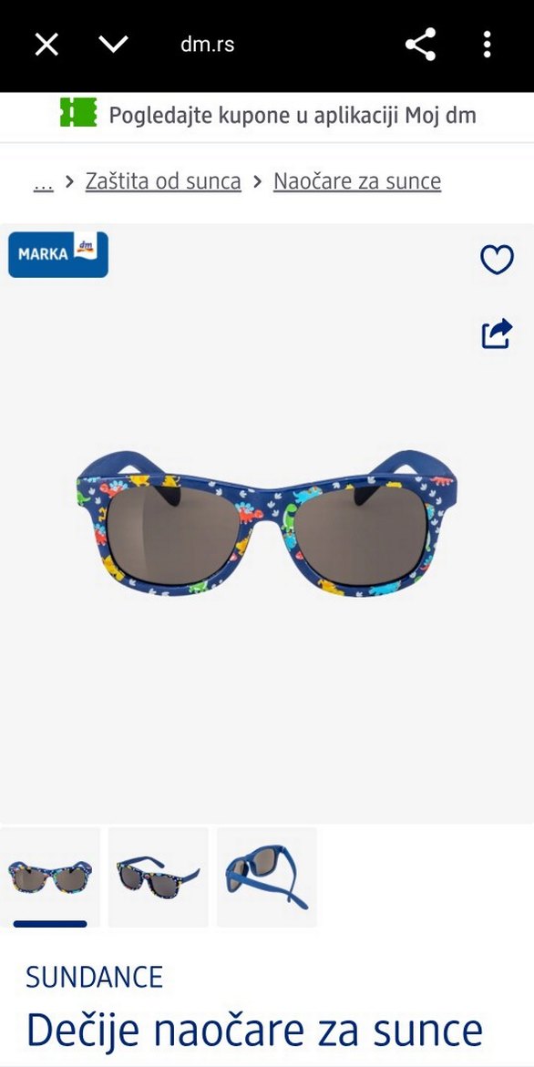 dm.sr Erkek Bebek/Çocuk Güneş Gözlüğü - Görsel 5