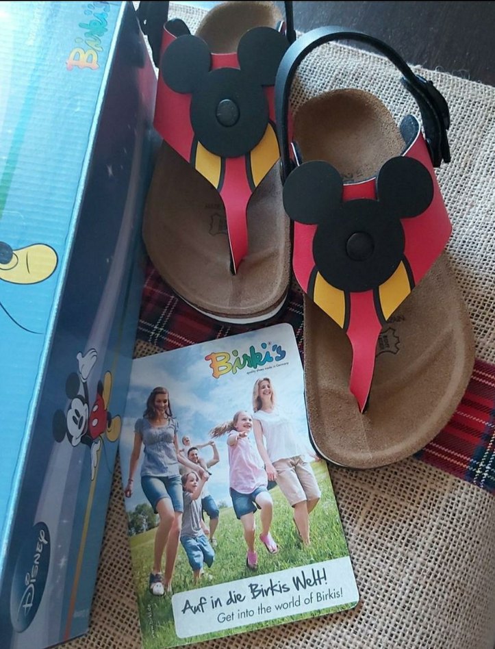 Mickey Mouse Birkenstock Sandalet - Görsel 2
