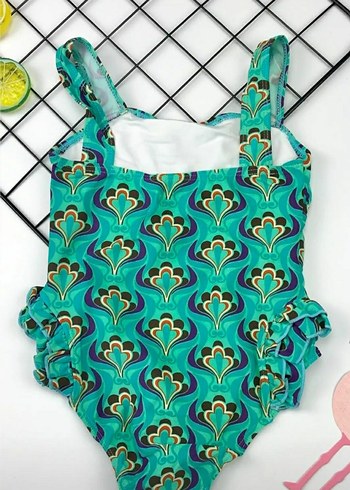 Kız Çocuk Desenli Mayo - Görsel 2