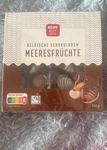REWE Belçika Deniz Mahsullü Çikolata 250g