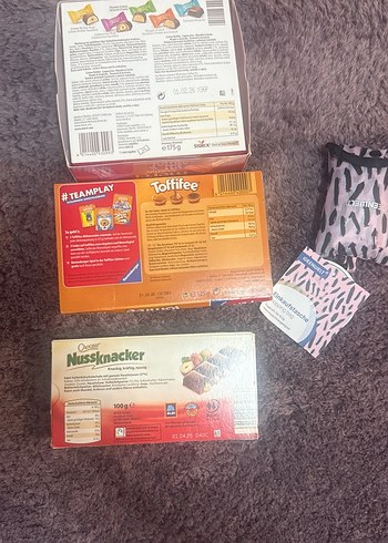 Toffifee Çikolata Seti ve Nussknacker FİYAT SORUN