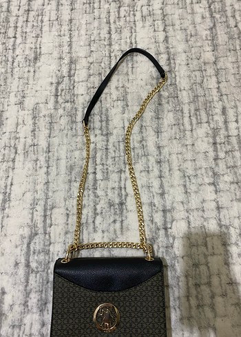 Zincir Detaylı Deri Kadın Çanta - Görsel 5