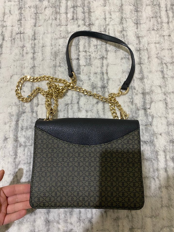 Zincir Detaylı Deri Kadın Çanta - Görsel 3